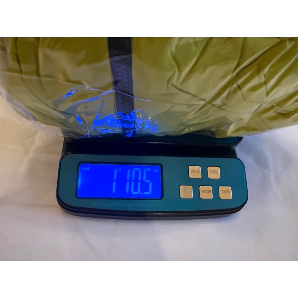 The North Face Nuptse 700 Down Puffer Jacket Men XL Neon yellow Black C759 retro - Picture 16 of 16